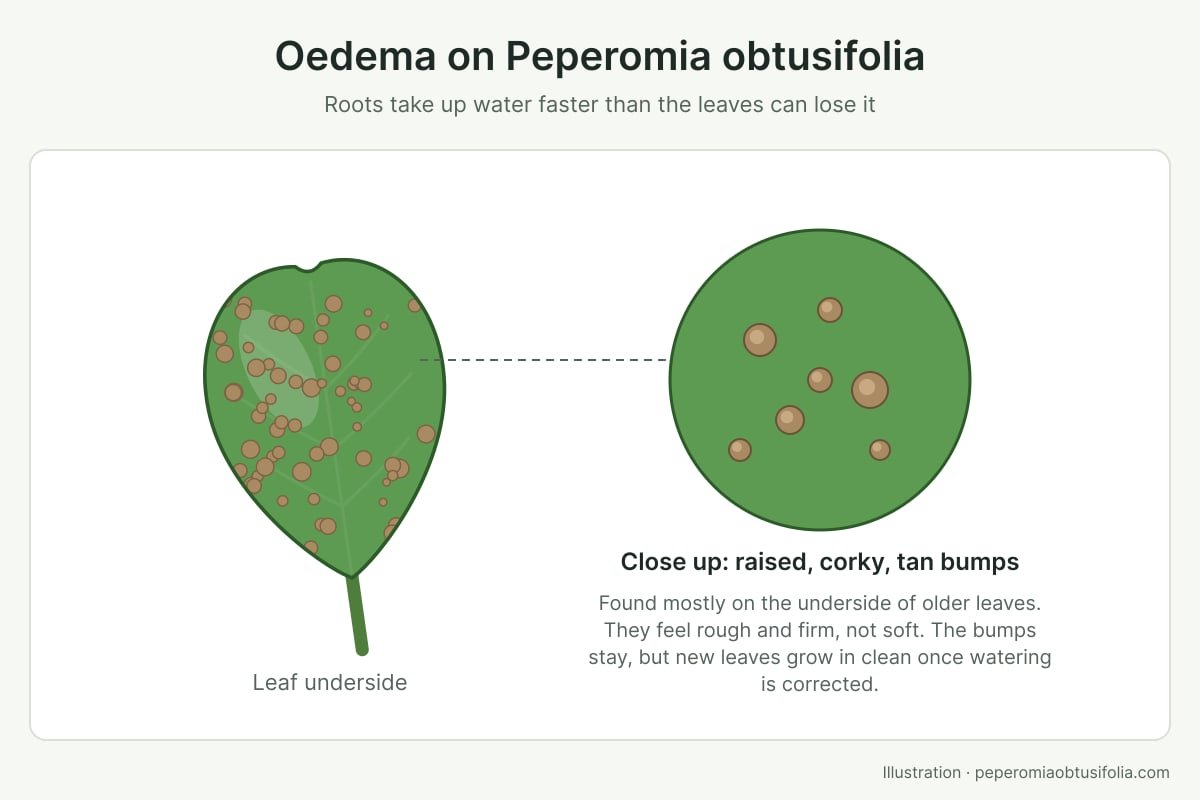 Peperomia Edema: Blisters, Causes and Treatment